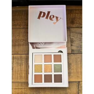 Pley Beauty Nudie Eyeshadow Palette 9 Shades Neutral Matte Shimmer New Makeup